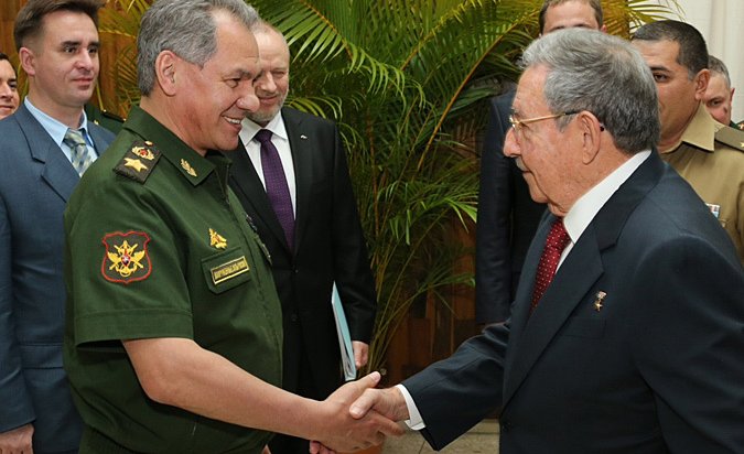Сергей Шойгу обсудил с руководством Кубы перспективы военно-технического сотрудничества