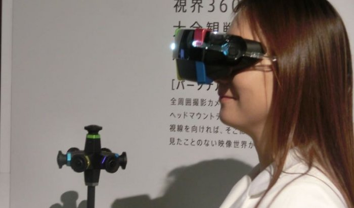 Компания Panasonic представила прототип очков виртуальной реальности