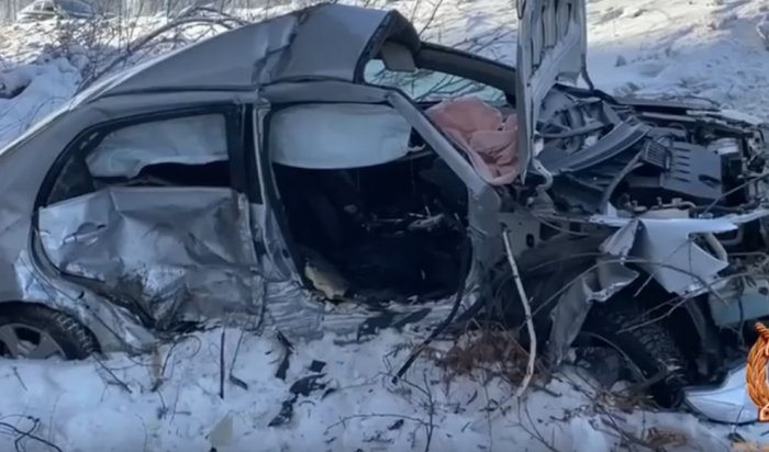 Два человека погибли в ДТП в Иркутском районе 29 января (Видео)