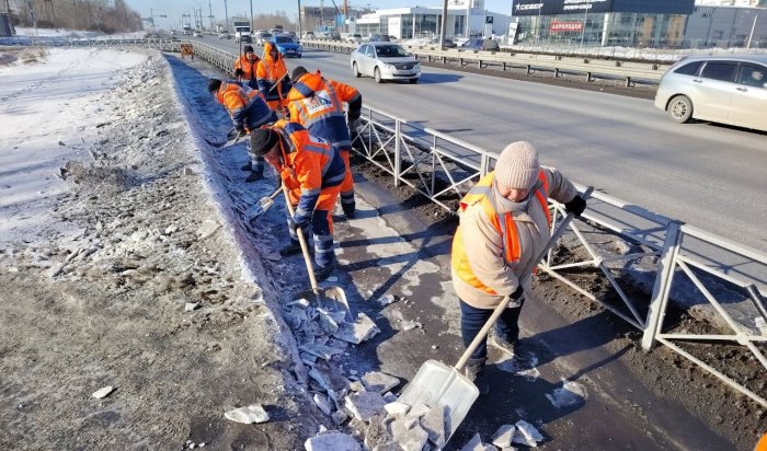 С начала недели с улиц Иркутска вывезли более пяти тысяч тонн снега