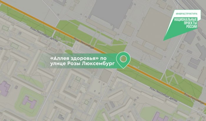 В Иркутске появится аллея «Здоровья»