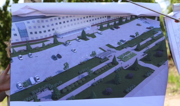 К 1 октября в Иркутске завершится благоустройство «Аллеи здоровья»