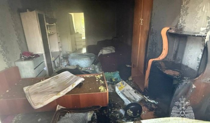Трое детей спасены на пожаре в Братске