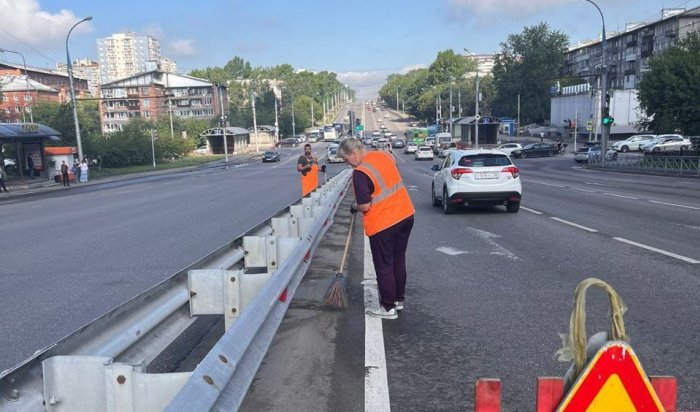Во всех районах Иркутска продолжается покос травы