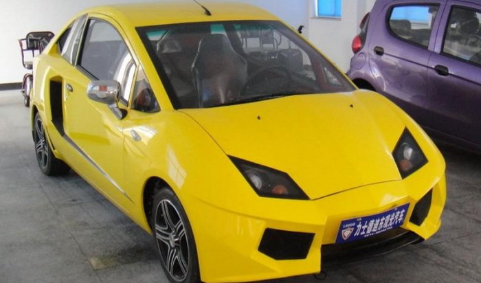 Китайцы построили автомобиль в стиле Lamborghini