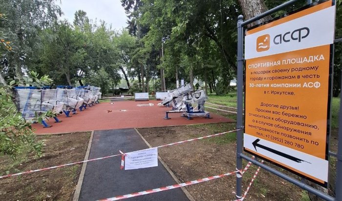На бульваре Гагарина в Иркутске откроют адаптивную тренажерную площадку