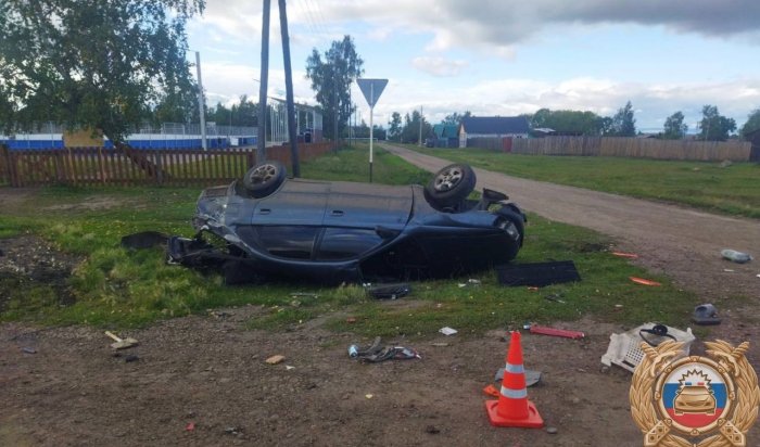 Двое несовершеннолетних попали в ДТП в Балаганске
