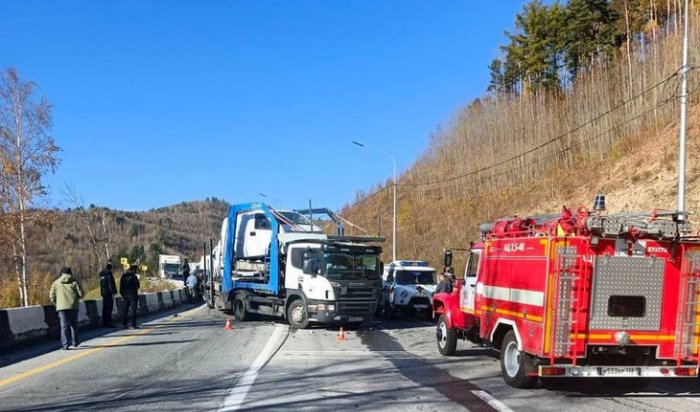 На трассе Р-258 «Байкал» из-за ДТП ограничено движение