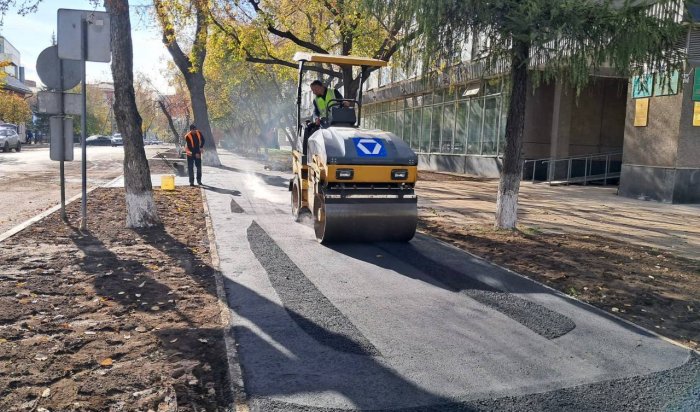 В Иркутске на улице Чернышевского завершены дорожные работы по плану на этот год