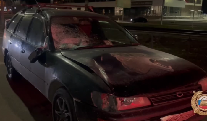 В Ангарске водитель Toyota Corolla насмерть сбил женщину (Видео)