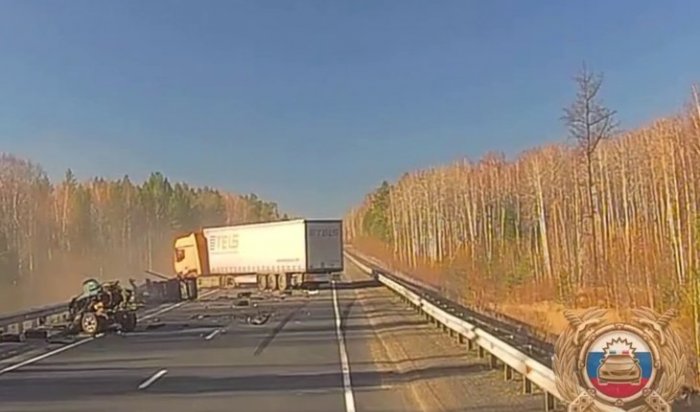В Тайшетском районе водитель внедорожника погиб в ДТП