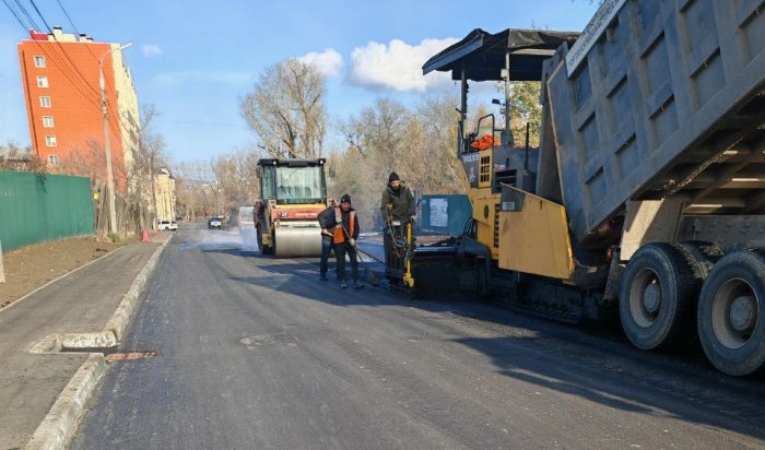 В Иркутске завершены основные дорожные работы