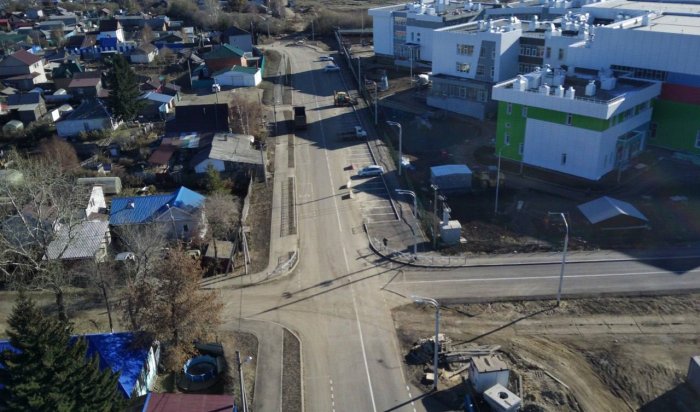 На Ярославского в Иркутске завершено асфальтирование дороги