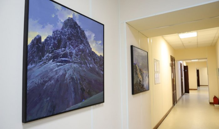 В администрации Иркутска открылась выставка картин Александра Имедеева «Сияние Сибири»