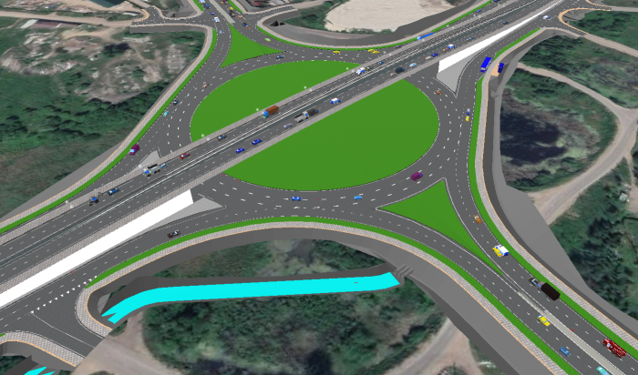 В Иркутске реконструируют развязку на Качугский и Александровский тракты