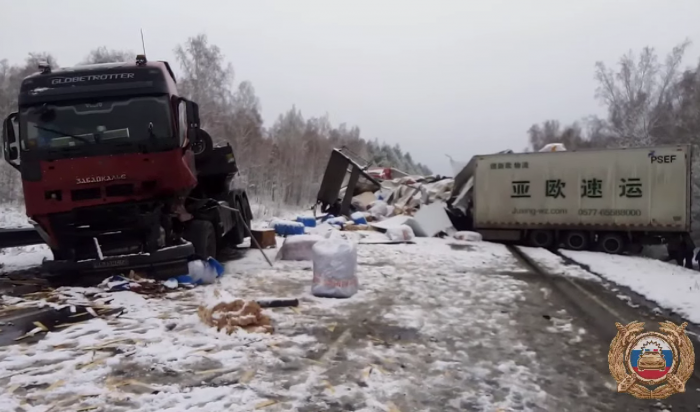 Стали известны подробности смертельной аварии с большегрузами в Приангарье (Видео)
