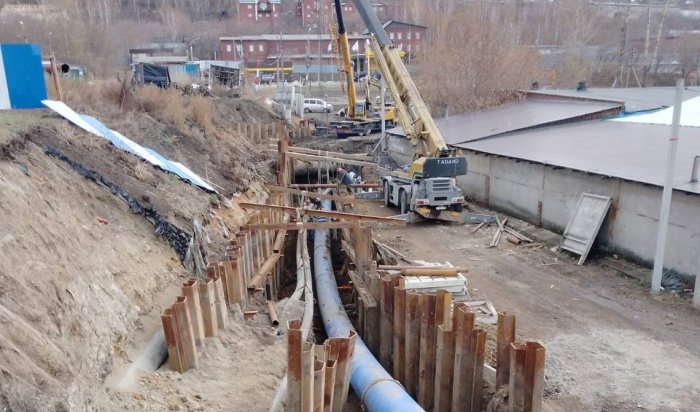 В Иркутске завершается реконструкция напорных трубопроводов