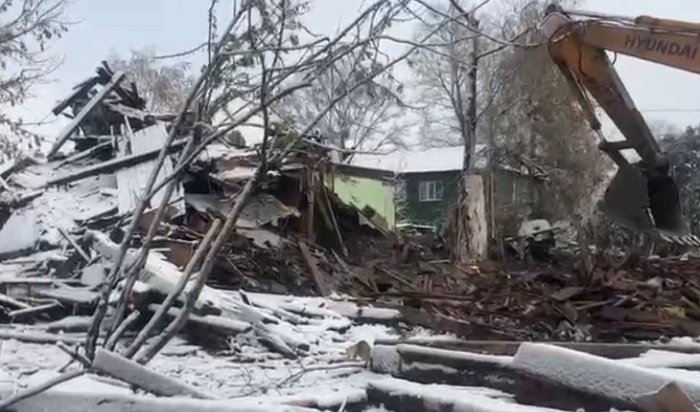 Шесть домов снесут в Правобережном округе Иркутска до конца года