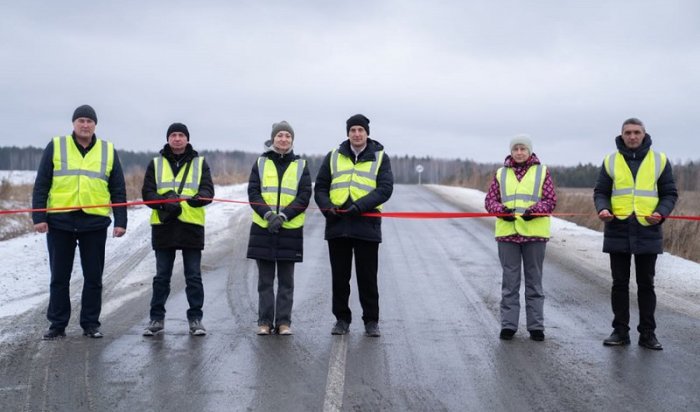 Открыли 8 км дороги Тайшет — Чуна — Братск после ремонта