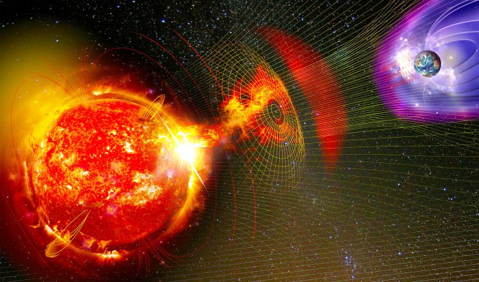 На Земле ожидается магнитная буря из-за мощной вспышки на Солнце