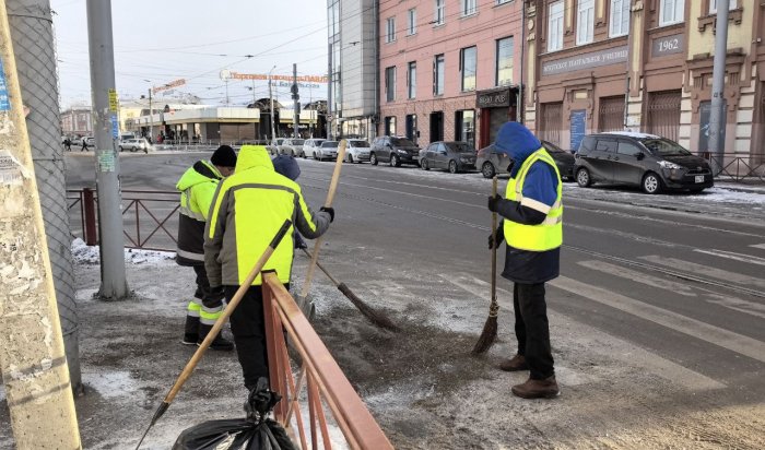 В Иркутске устраняют последствия ночных заморозков