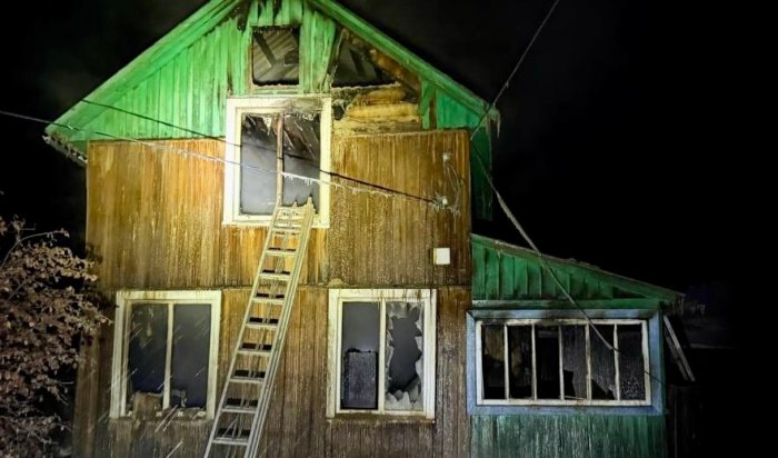 В Братском районе двое детей погибли на пожаре