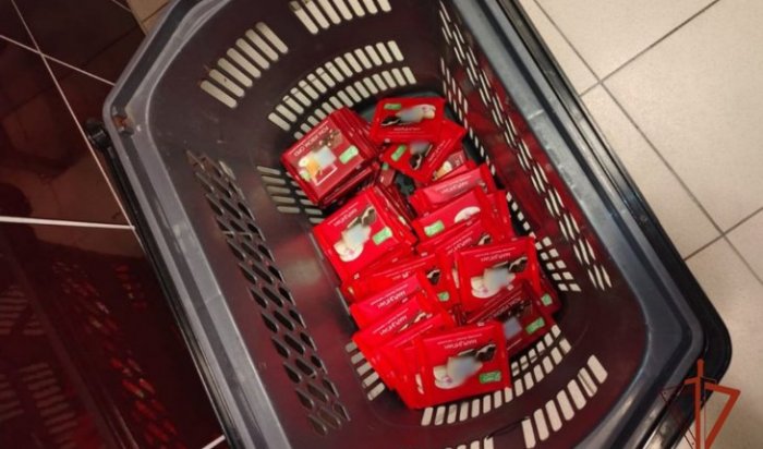 В Иркутске задержан мужчина, укравший 58 плиток шоколада