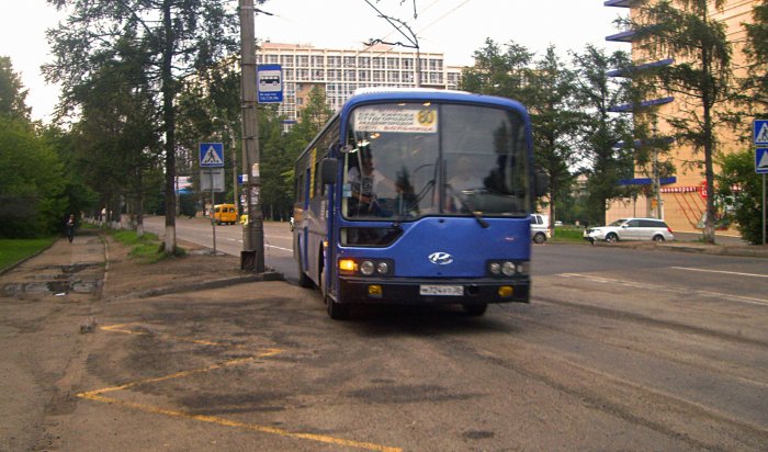 Места остановок общественного транспорта будут изменены в Иркутске