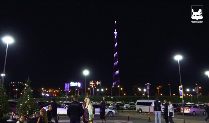 На иркутской телебашне включат подсветку в годовщину создания Союзного государства Белоруссии и России