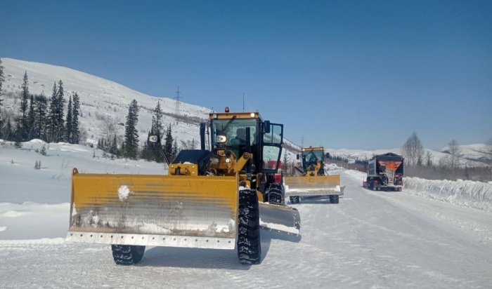 Плановые работы по уборке снега проведены на ключевых северных трассах Усть-Кут – Уоян и Таксимо – Бодайбо