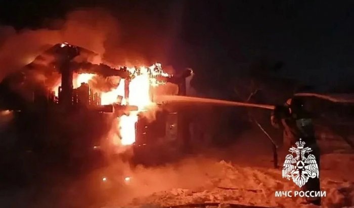 В Усть-Ордынском мужчина погиб на пожаре
