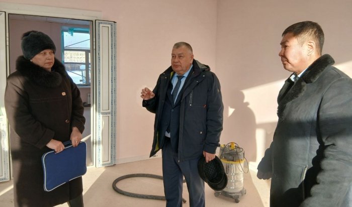 В Усть-Ордынском завершается капремонт детского сада «Елочка»