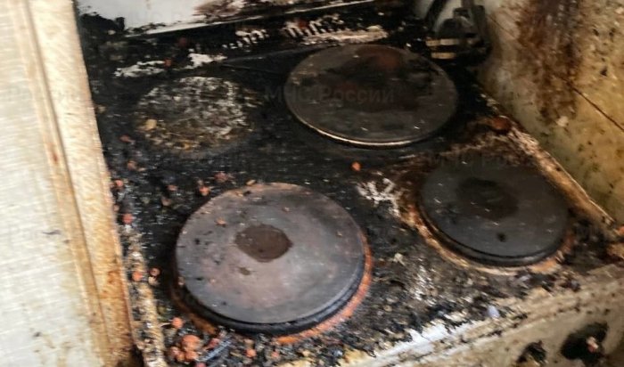 В Иркутске произошел пожар на улице Ударника