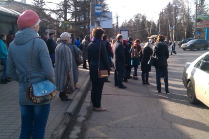 Забастовка иркутских водителей продлится до вечера 3-го апреля
