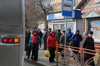 В Иркутске продолжается забастовка водителей маршрутных такси