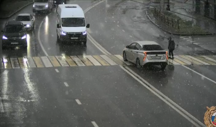 За 2025 год жители Приангарья более 12 тысяч раз нарушили правила проезда пешеходных переходов (Видео)