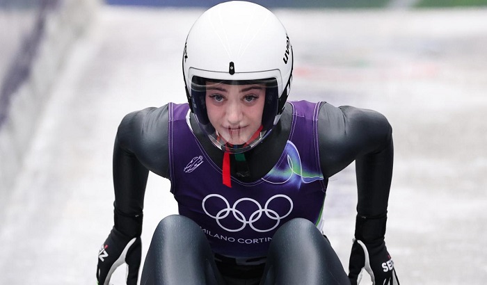 Саночница из Братска дебютировала на Олимпийских играх 2026