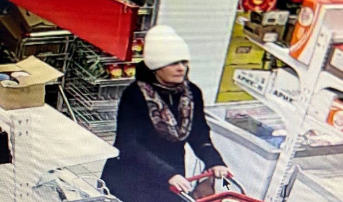В Иркутске разыскивают женщину, расплатившуюся чужой картой
