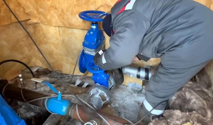 Резервный водовод заработал в Бодайбо после коммунальной аварии