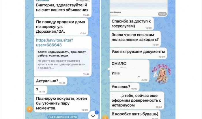 Вика Цыганова стала жертвой аферистов в Братске