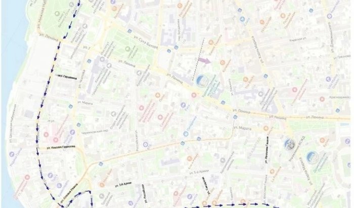 В Иркутске 12 апреля ограничат движение из-за Крестного хода