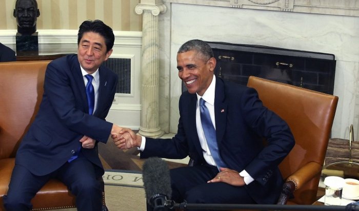 Обама заявил, что США и Япония вместе «противостоят российской агрессии на Украине»