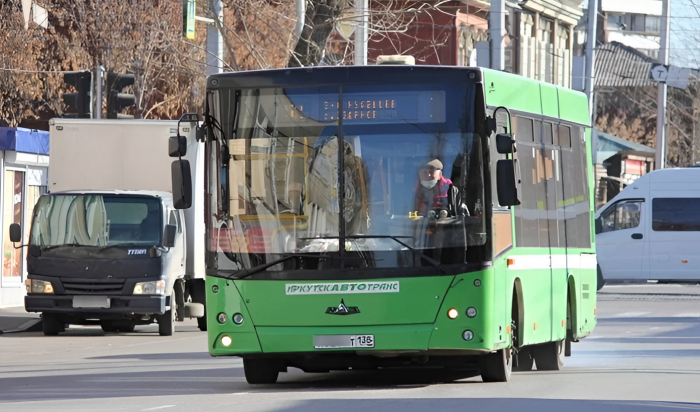 В Иркутске временно изменят маршруты шести автобусов из-за ремонта на Сибирских Партизан