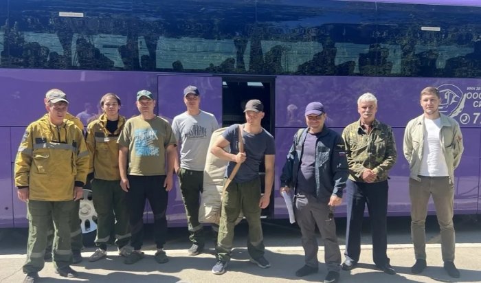 Огнеборцы Приангарья отправились в Томск для помощи в тушении лесных пожаров