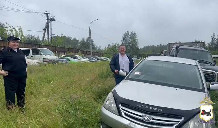 В Иркутской области нашли автомобиль, похищенный 15 лет назад (Видео)