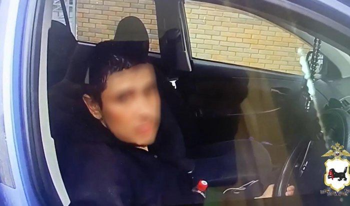 В Ангарске по горячим следам задержан угонщик  иномарки