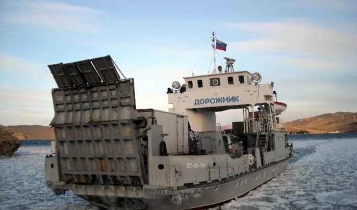Паром «Дорожник» на время выведен из эксплуатации на переправе на Ольхон