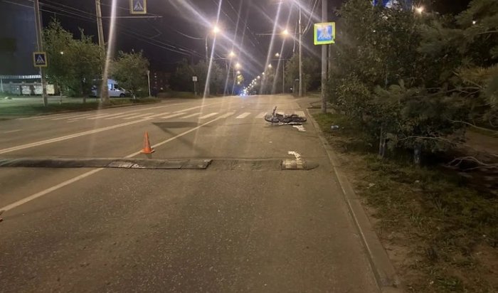 В  Иркутске погиб пассажир мотоцикла