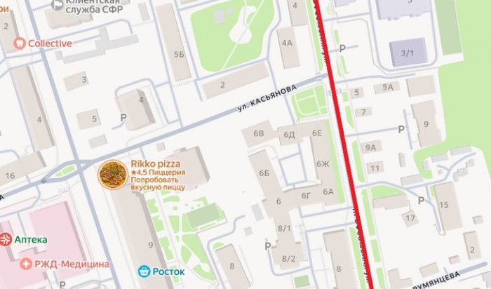 Движение на улице Профсоюзная в Иркутске будет ограничено на 10 дней