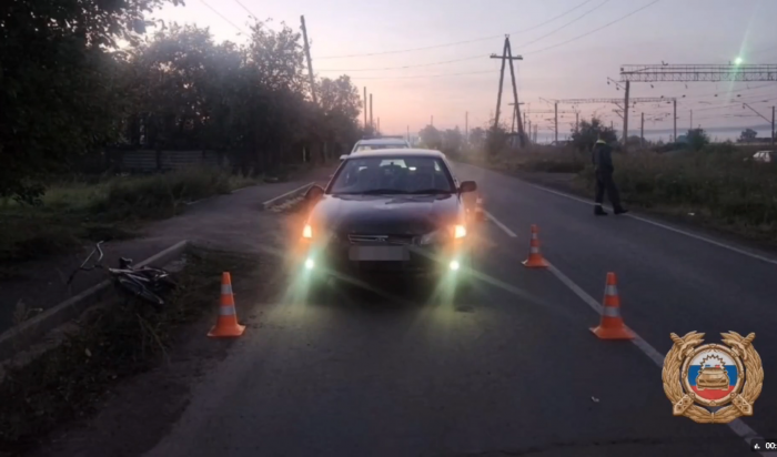 В Вихоревке подросток на велосипеде погиб под колесами авто (Видео)